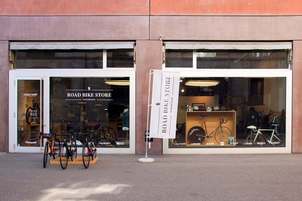 Road Bike Store Produkte Winterthur Aussenansicht